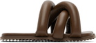 YUME YUME Brown Tyre Slides