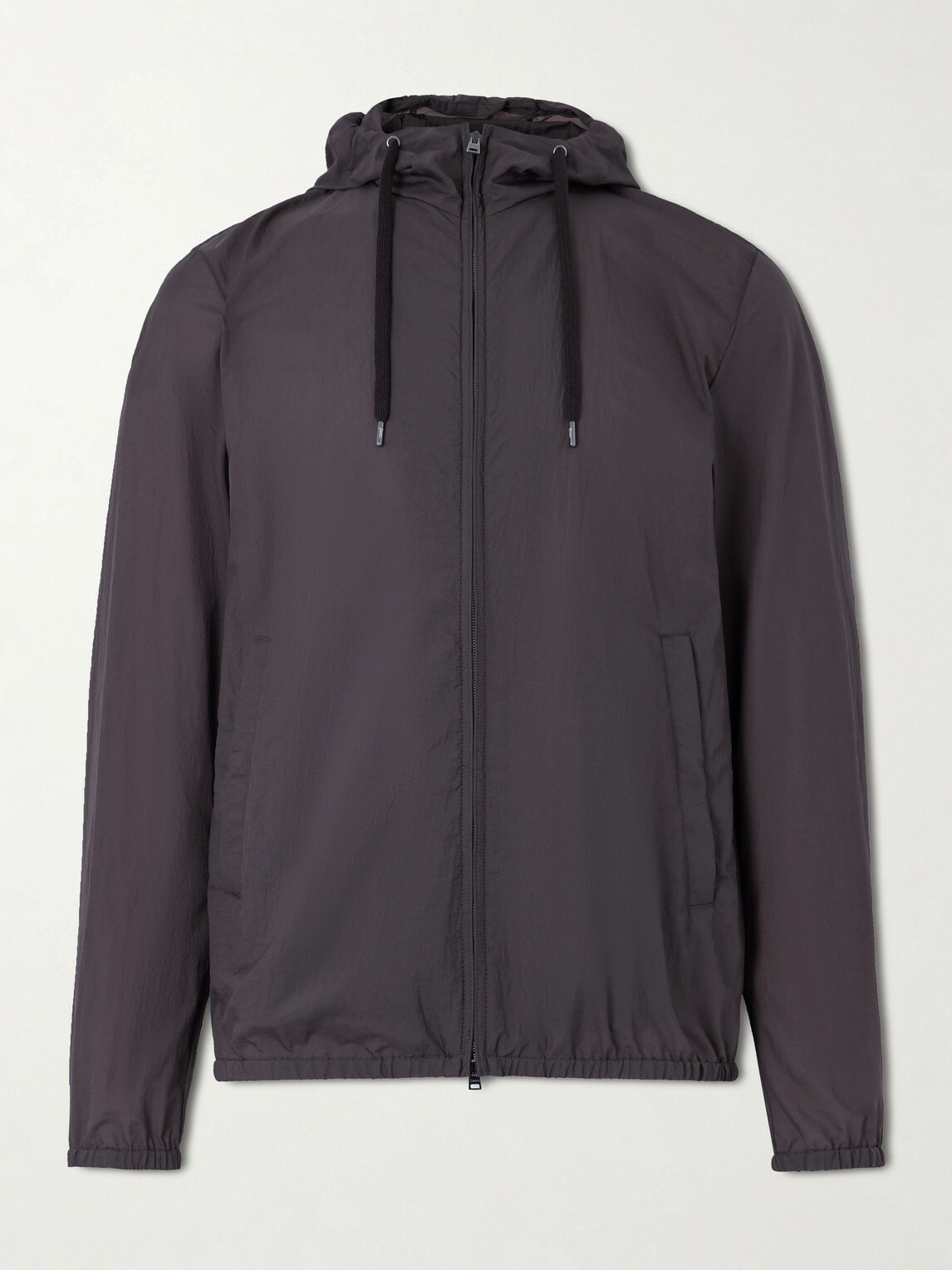 Herno - Shell Hooded Jacket - Brown