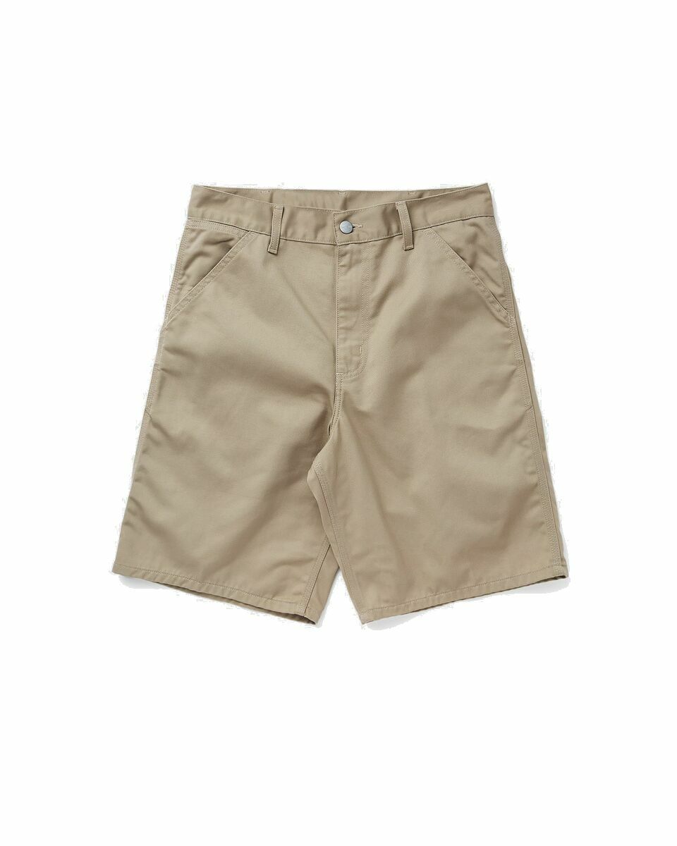 Photo: Carhartt Wip Simple Short Brown - Mens - Casual Shorts