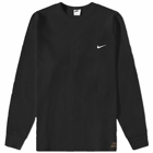 Nike Men's Life Heavyweight Waffle Top in Black/White