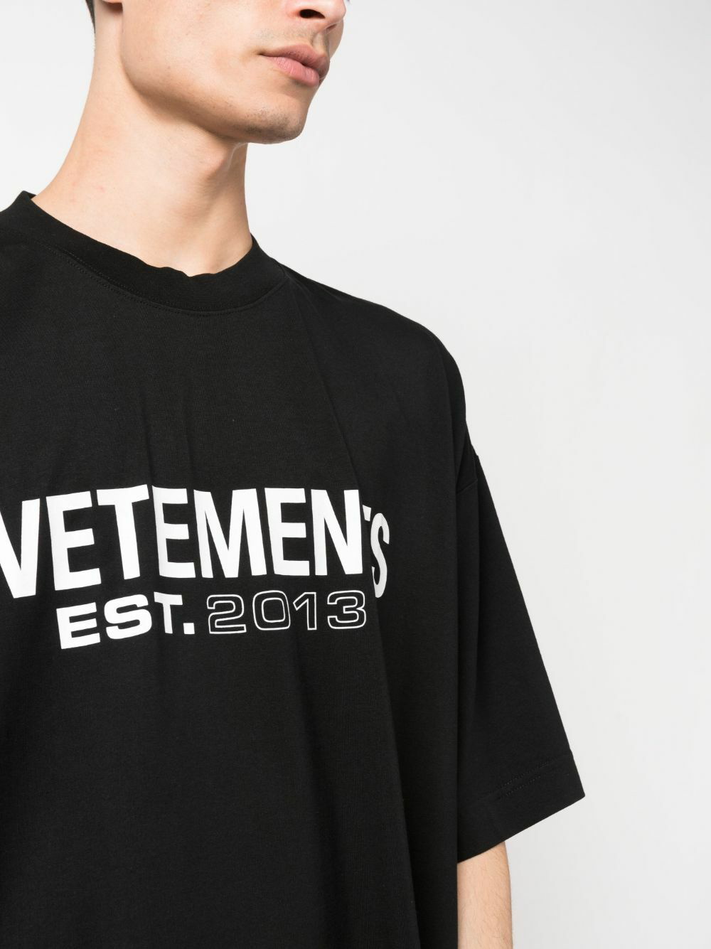 VETEMENTS - Logo Cotton T-shirt