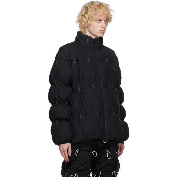 Post Archive Faction PAF Black Down 1.2 Center Jacket Post Archive