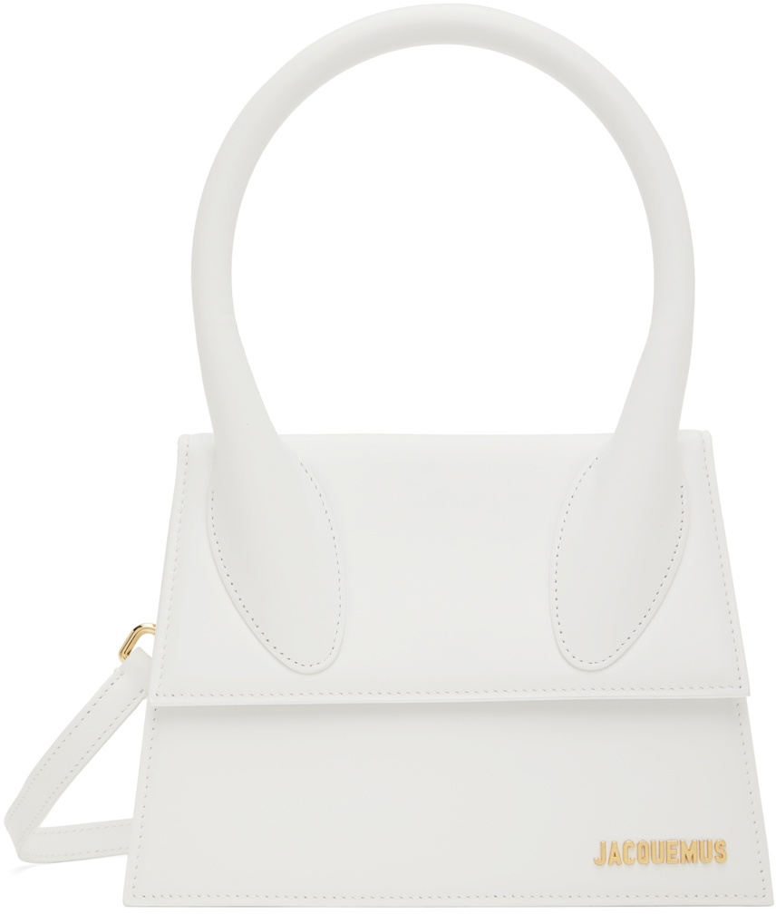 【JACQUEMUS】レザー ハンドバッグ ホワイト バッグ | JACQUEMUS (Women)/ジャックムス | 三越伊勢丹