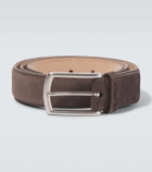 Zegna Suede belt