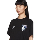 Amiri Black Rainbow Dove T-Shirt