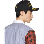 Dsquared2 Black and Gold Icon Baseball Cap