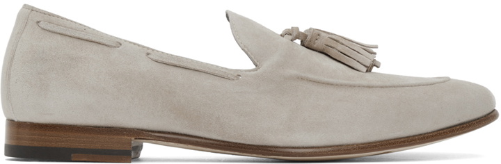 Photo: Isaia Tan Suede Tassel Loafers