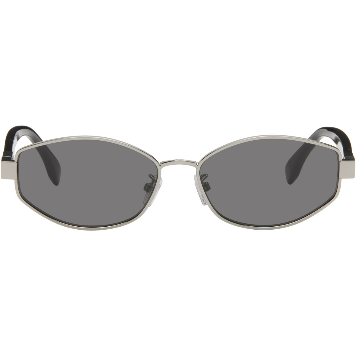 Fendi Silver Baguette Sunglasses