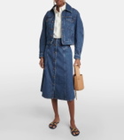 See By Chloé Klaire denim slides