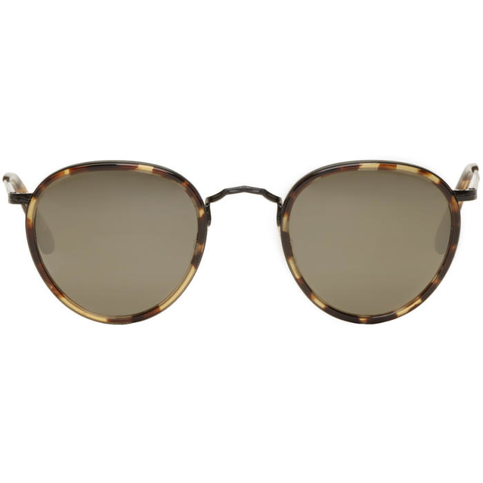 Oliver Peoples Tortoiseshell Vintage MP-2 Sunglasses 