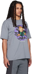 AAPE by A Bathing Ape Gray 'AAPER ALFA' T-Shirt