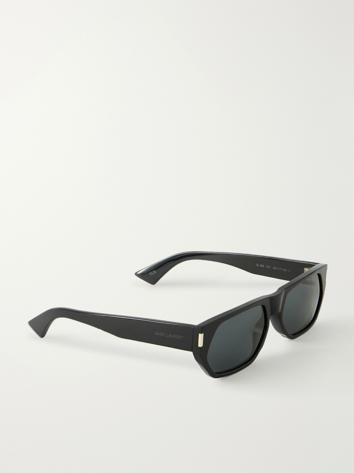 SAINT LAURENT - Squared-Frame Acetate Sunglasses