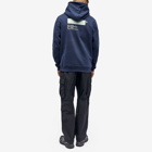 AFFXWRKS Men's Standardised Hoodie in Blue/Washed Black