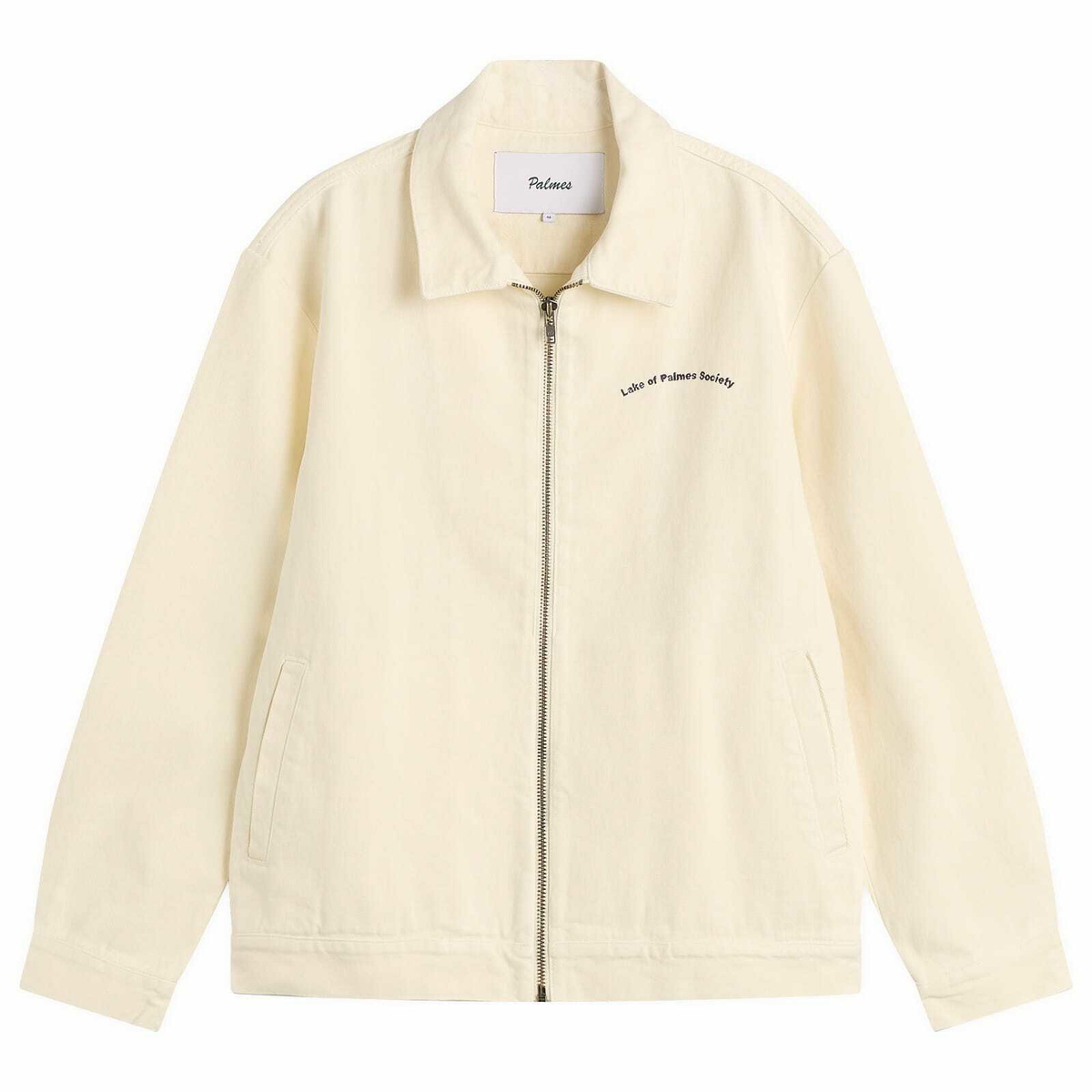 Palmes Men's Lake Zip Jacket in Off-White