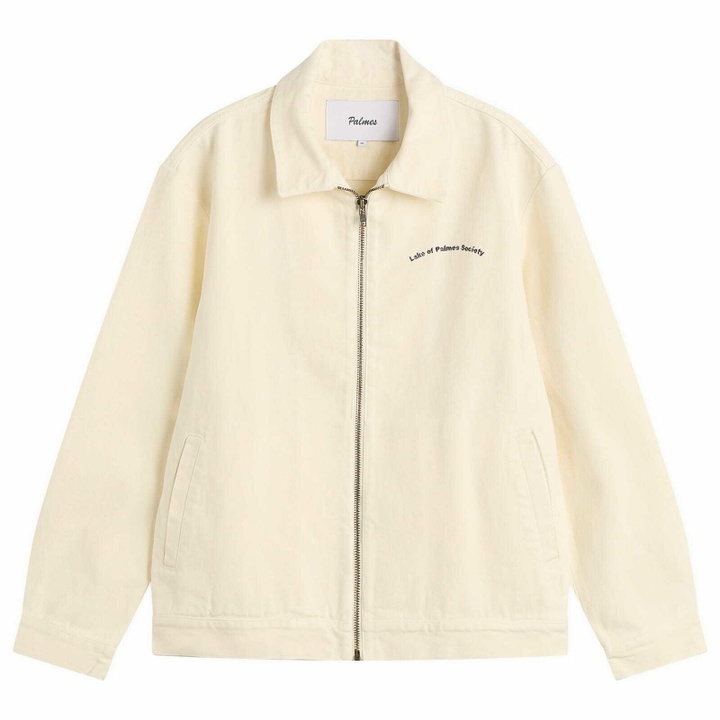 Photo: Palmes Men's Lake Zip Jacket in Off-White