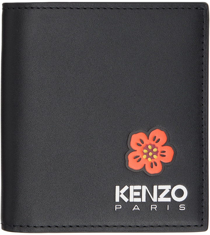 Photo: Kenzo Black Boke Flower Wallet