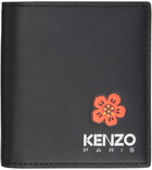Kenzo Black Boke Flower Wallet