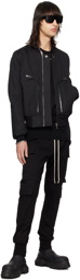 Rick Owens Black Mastodon Cargo Pants