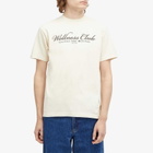 Sporty & Rich Men's 1800 Health T-Shirt in Cream/Chocolate