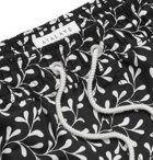 Atalaye - Loupas Short-Length Printed Swim Shorts - Black