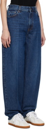 TOTEME Indigo Wide-Leg Jeans