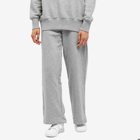 Nike Women's Phoenix Fleece Wide Pant in Dark Grey Heather/Sail