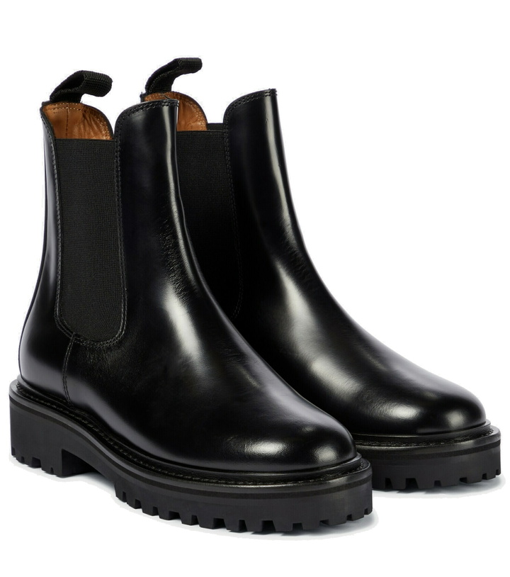 Photo: Isabel Marant - Castay leather Chelsea boots