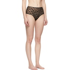 Le Petit Trou Black Desir High-Waisted Briefs