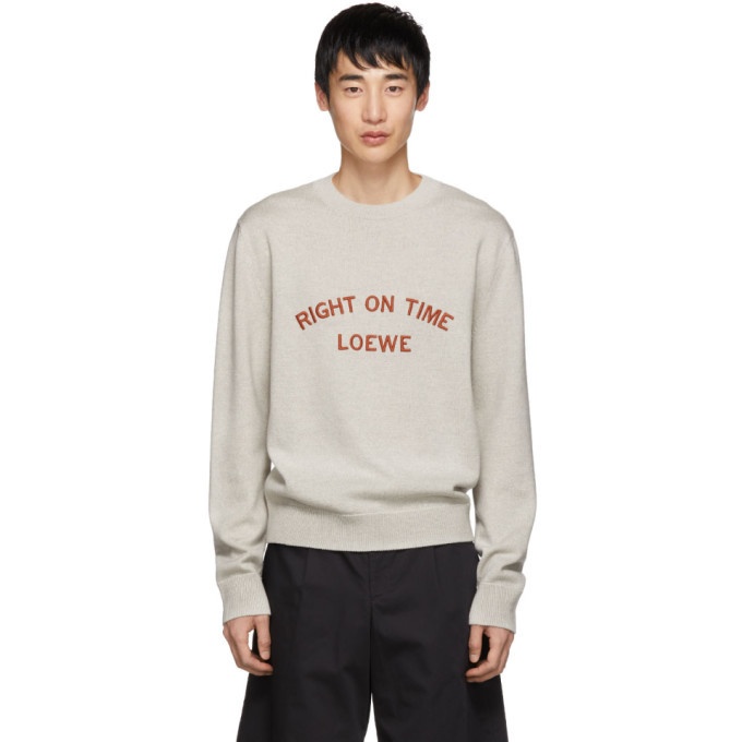 Photo: Loewe Grey Right On Time Sweater