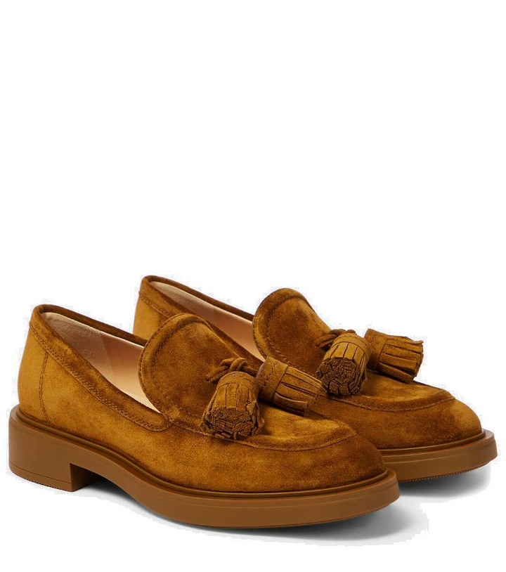 Photo: Gianvito Rossi Suede loafers