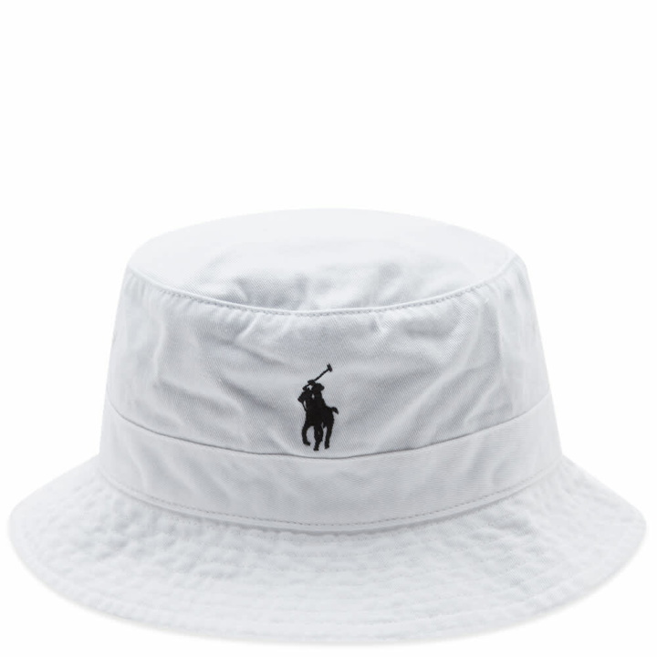 Photo: Polo Ralph Lauren Men's Bucket Hat in White