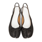 Maison Margiela Black Slingback Tabi Ballerina Heels