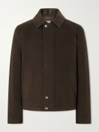 Mr P. - Wool-Felt Blouson Jacket - Brown