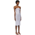Gauntlett Cheng SSENSE Exclusive Purple V Dress