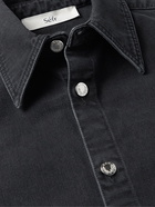 Séfr - Palak Denim Shirt - Black