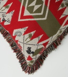 Alanui - Icon wool-blend jacquard cushion