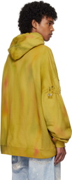 Collina Strada Yellow Rhinestone Hoodie