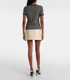 Courrèges Logo cotton jersey T-shirt