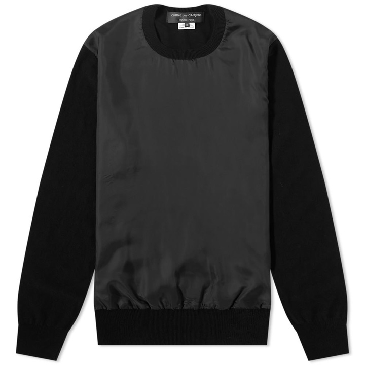 Photo: Comme des Garçons Homme Plus Tafeta Crew Knit