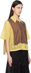UNDERCOVER Yellow & Brown UP1F1406 Shirt