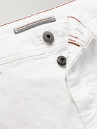 Loro Piana - Slim-Fit Linen-Blend Twill Trousers - White