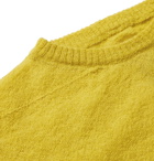 Rick Owens - Biker Slim-Fit Knitted Sweater - Yellow