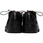 Marsèll Black Gnocco Soft Pebbled Leather Derbys