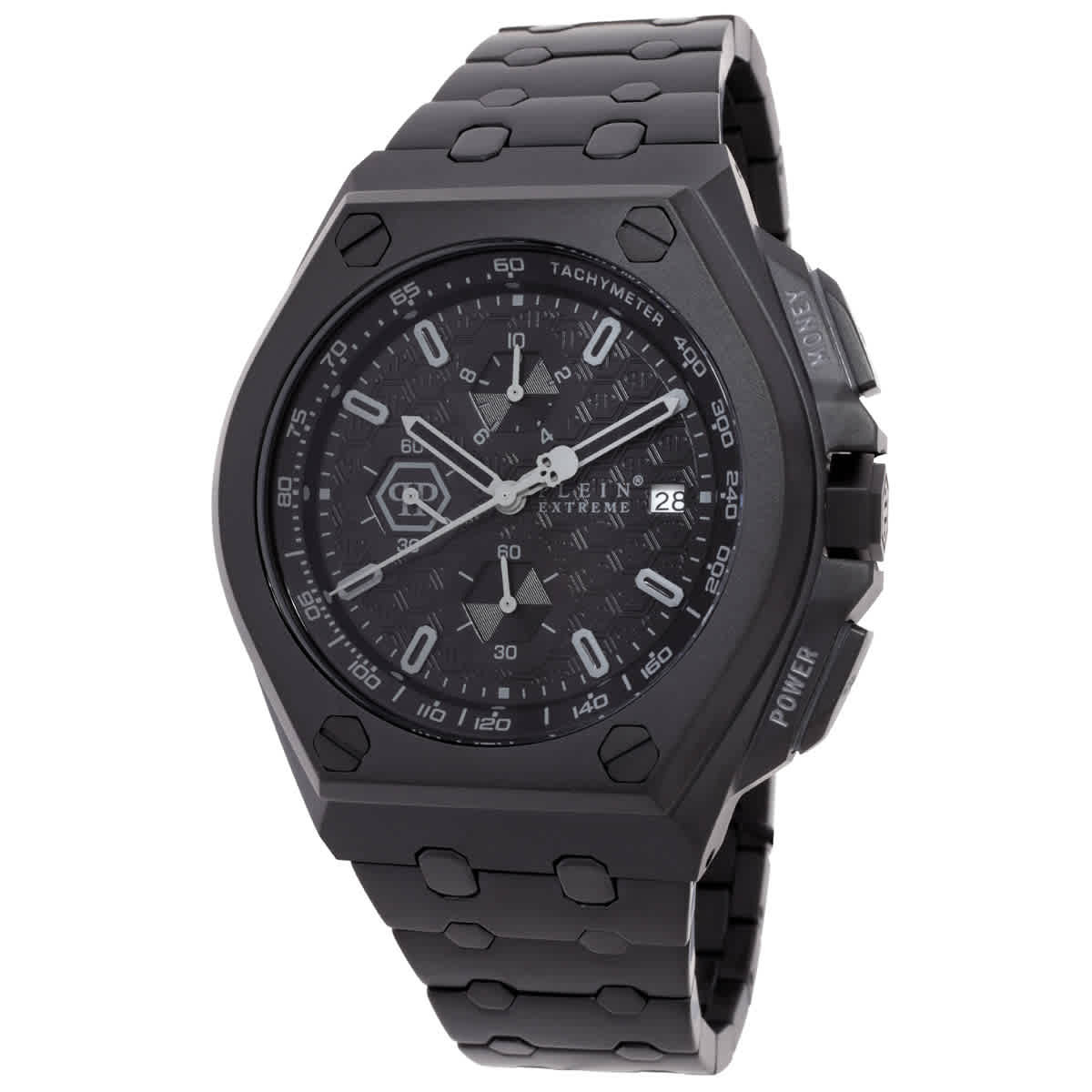 Philipp Plein Extreme Chronograph Quartz Black Dial Mens Watch PWGAA0821