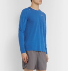 Nike Running - Ultra Slim-Fit TechKnit T-Shirt - Blue