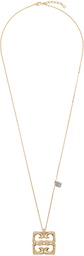 Givenchy Gold 4G Liquid Necklace