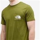 The North Face Men's Berkeley California Pocket T-Shirt in Forest Olive