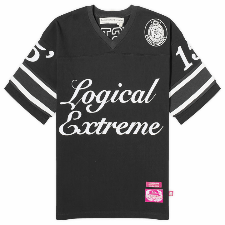 Photo: Advisory Board Crystals Men's Logical Extreme Rugby Shirt in Black