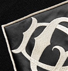 Dolce & Gabbana - Logo-Appliquéd Virgin Wool Sweater - Black