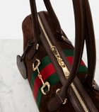 Gucci Gucci Borsetto Large suede duffel bag
